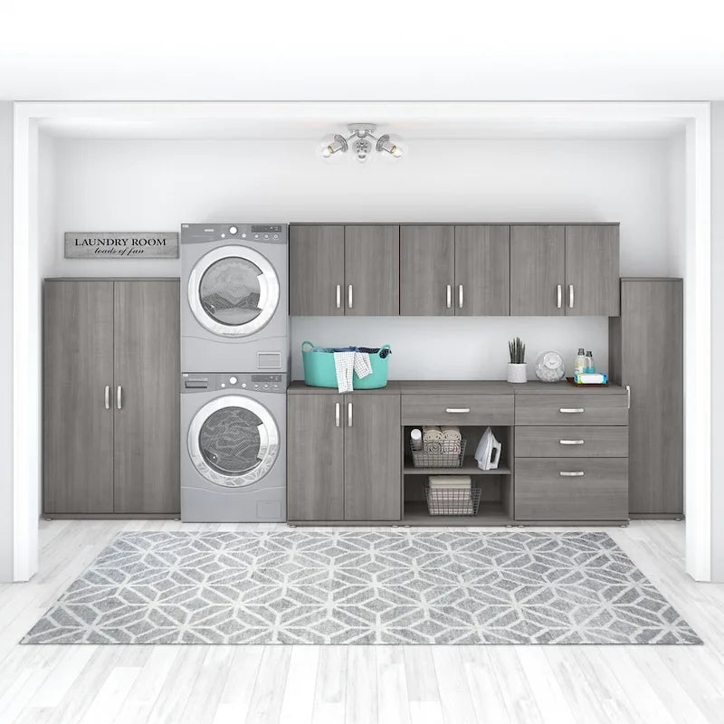 Universal Floor Storage Cabinet with Doors by Bush Business Furniture