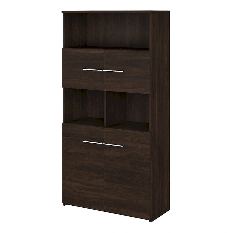 Office 500 5-shelf 4-door Bookcase by Bush Business Furniture