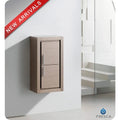 Fresca 30 Wall Mounted Bathroom Linen Cabinet with Two Doors