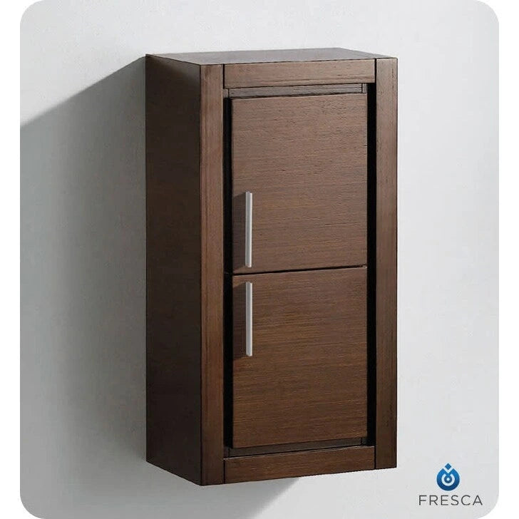 Fresca 30 Wall Mounted Bathroom Linen Cabinet with Two Doors