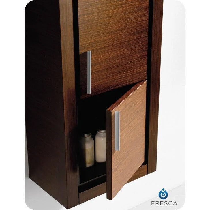 Fresca 30 Wall Mounted Bathroom Linen Cabinet with Two Doors