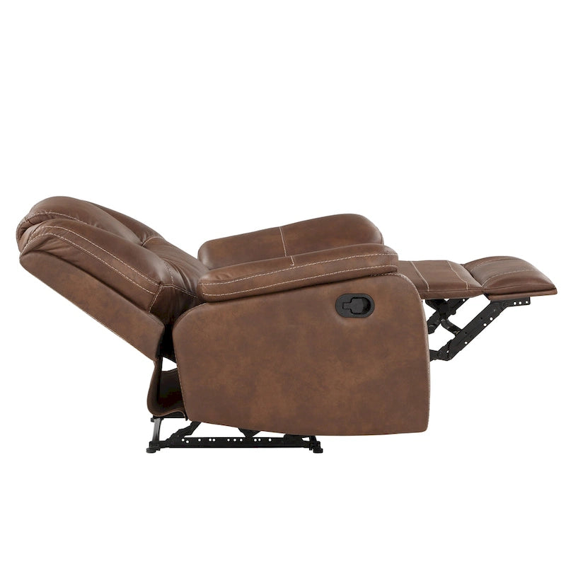 Kameryn Faux Leather Reclining 3-Piece Set