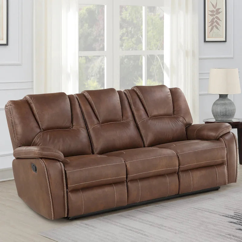 Kameryn Faux Leather Reclining 3-Piece Set