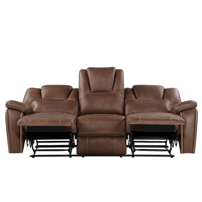 Kameryn Faux Leather Reclining 3-Piece Set