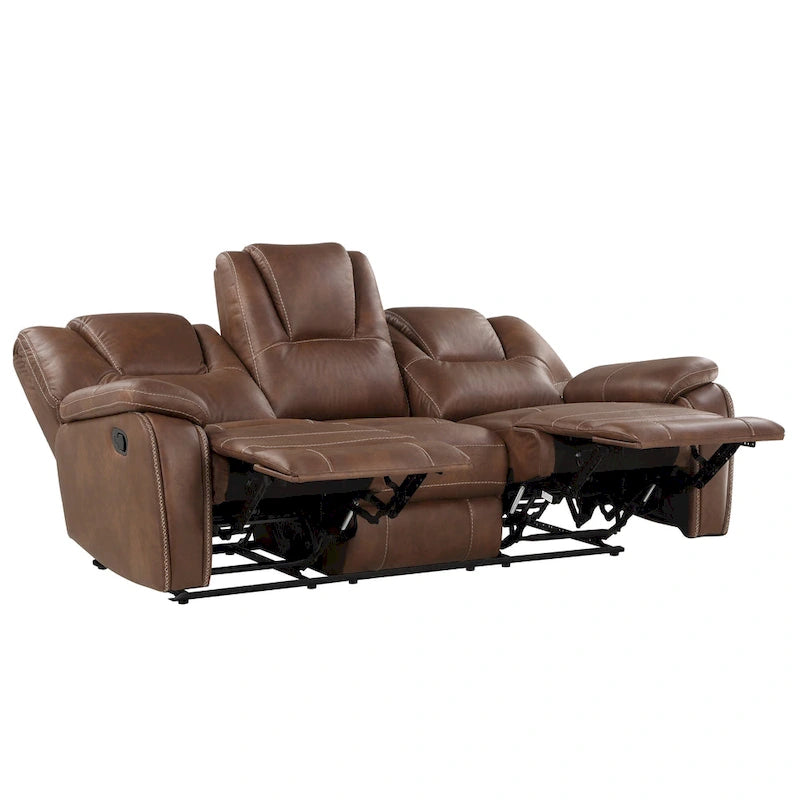 Kameryn Faux Leather Reclining 3-Piece Set