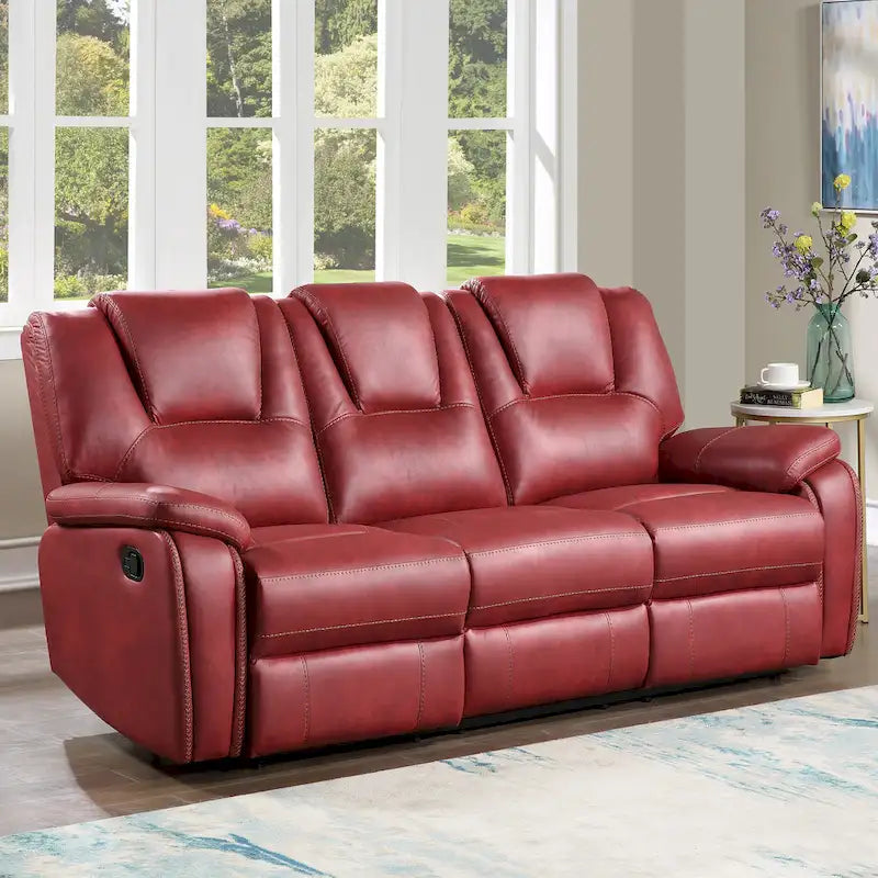Kameryn Faux Leather Reclining 3-Piece Set