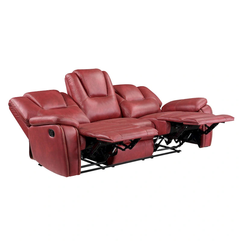 Kameryn Faux Leather Reclining 3-Piece Set