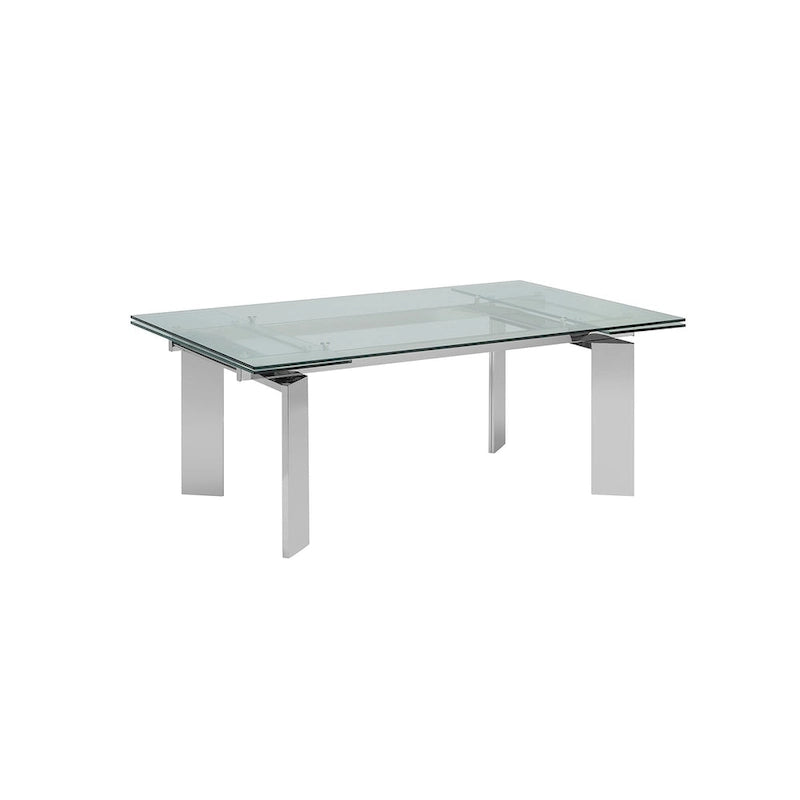 Euphoria Collection Glass Dining Table