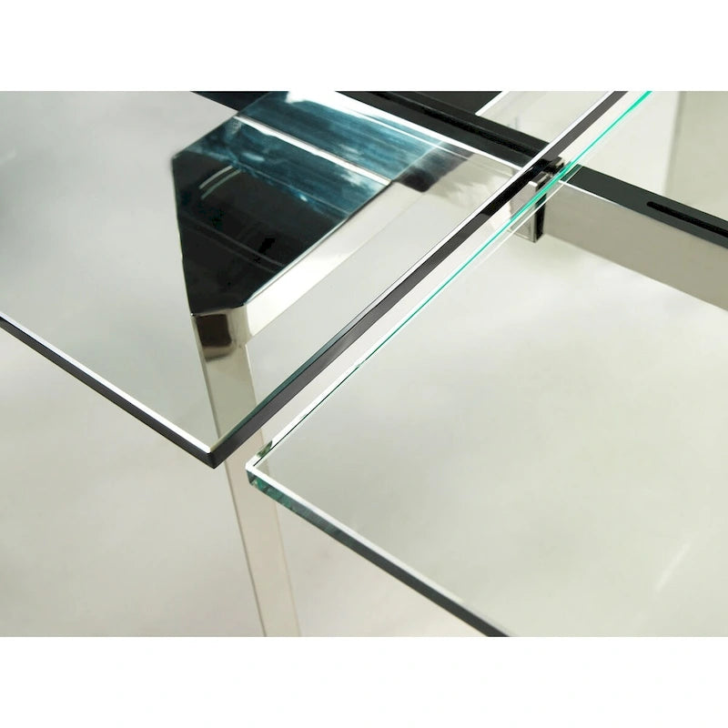 Euphoria Collection Glass Dining Table