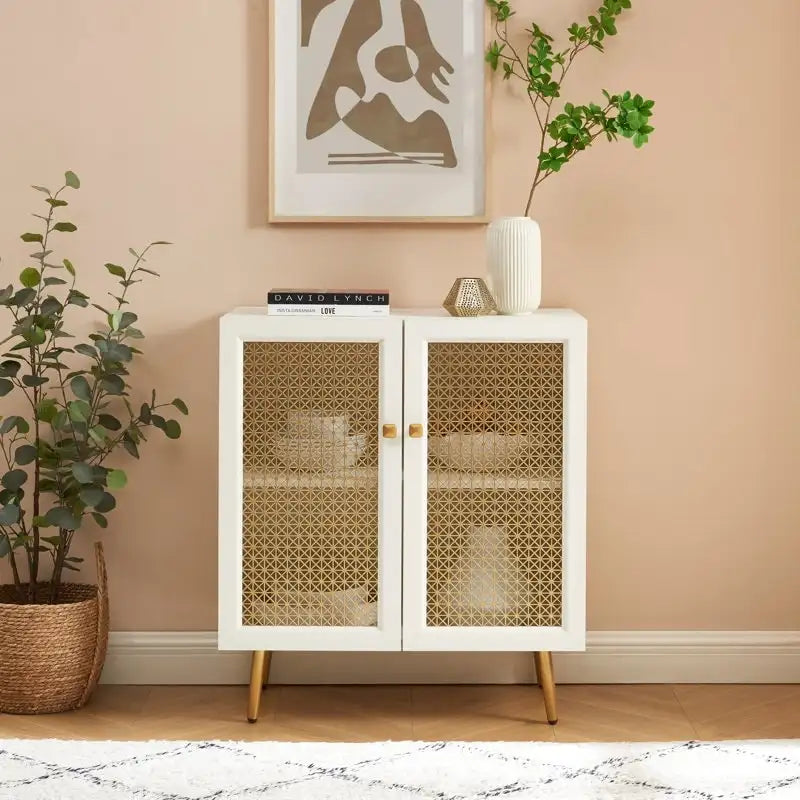 30.8 W Wood Buffets and Sideboards Storage Cabinet