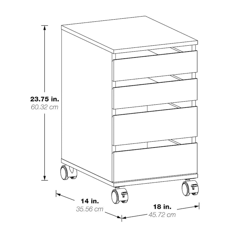 Holly Mobile Storage Cart