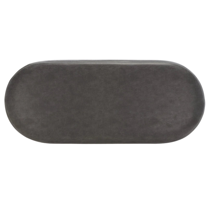 SAFAVIEH Sannie Oval Bench - 50 W x 20 D x 19 H - 50Wx20Dx19H