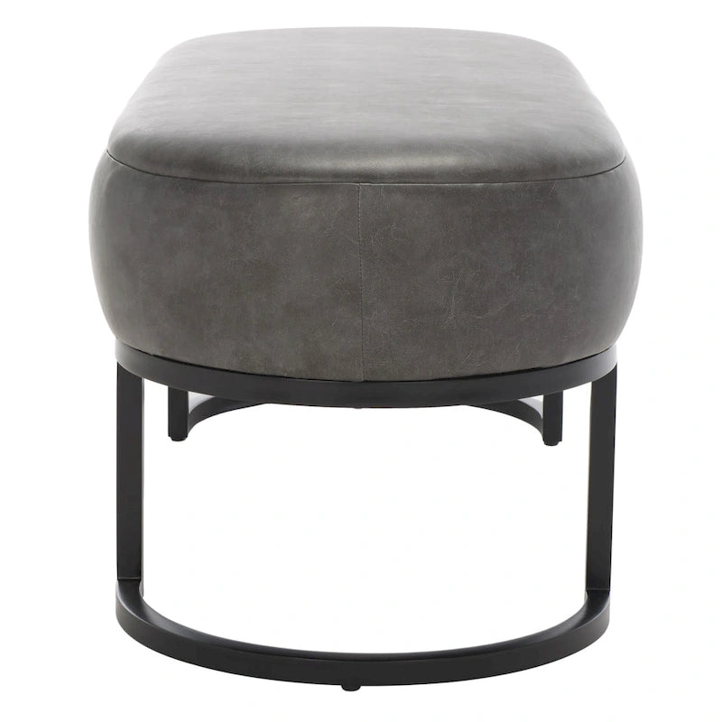 SAFAVIEH Sannie Oval Bench - 50 W x 20 D x 19 H - 50Wx20Dx19H