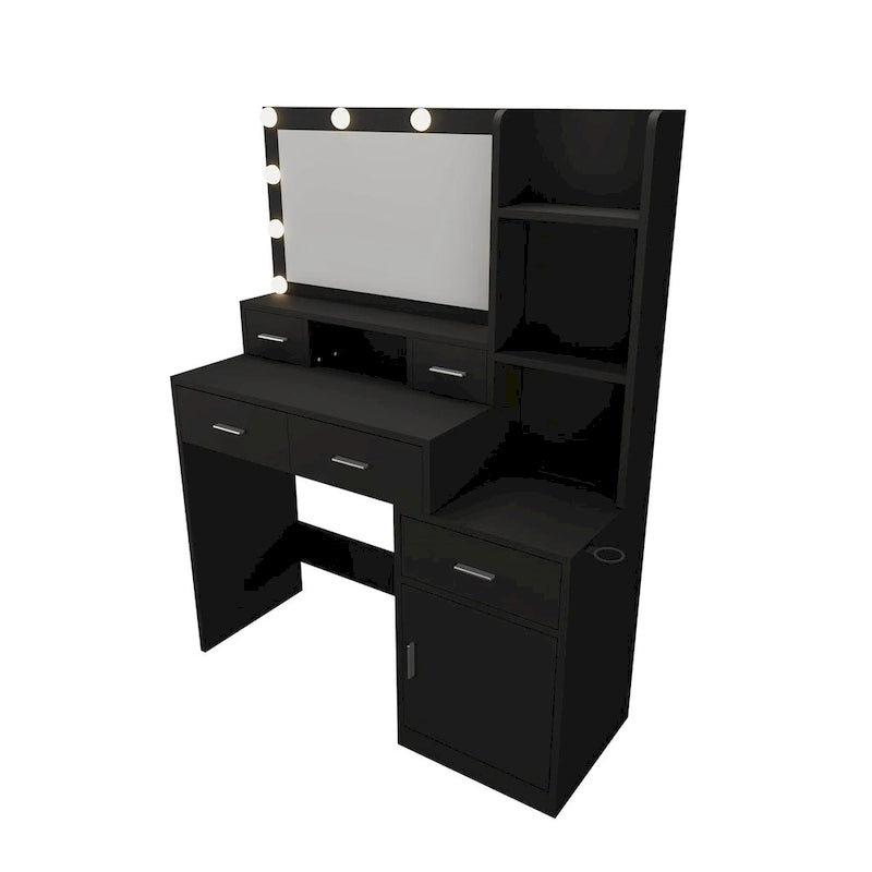 dressing table with drawers