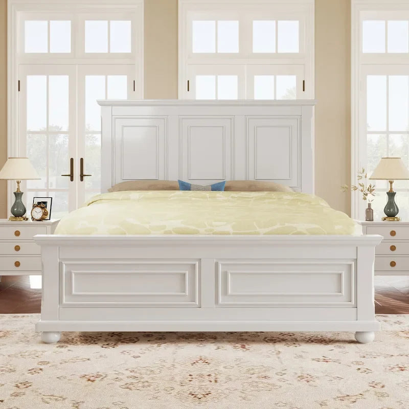 Traditional Town Wood Vintage Bed