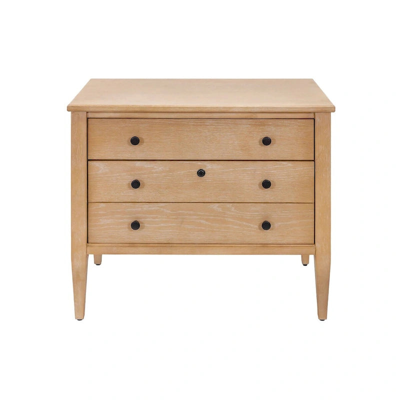 Modern Wood al File, Storage File Drawer, Office File Drawer, Fully Assembled, Light Brown