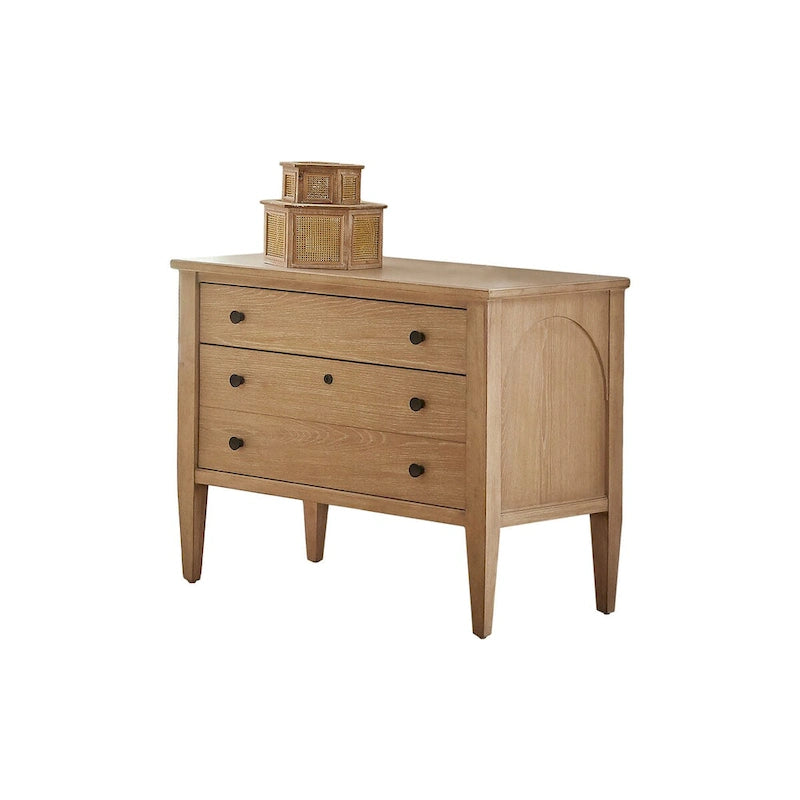 Modern Wood al File, Storage File Drawer, Office File Drawer, Fully Assembled, Light Brown