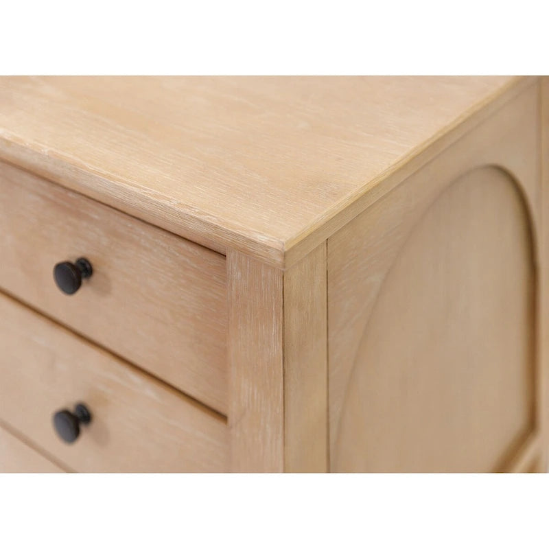 Modern Wood al File, Storage File Drawer, Office File Drawer, Fully Assembled, Light Brown