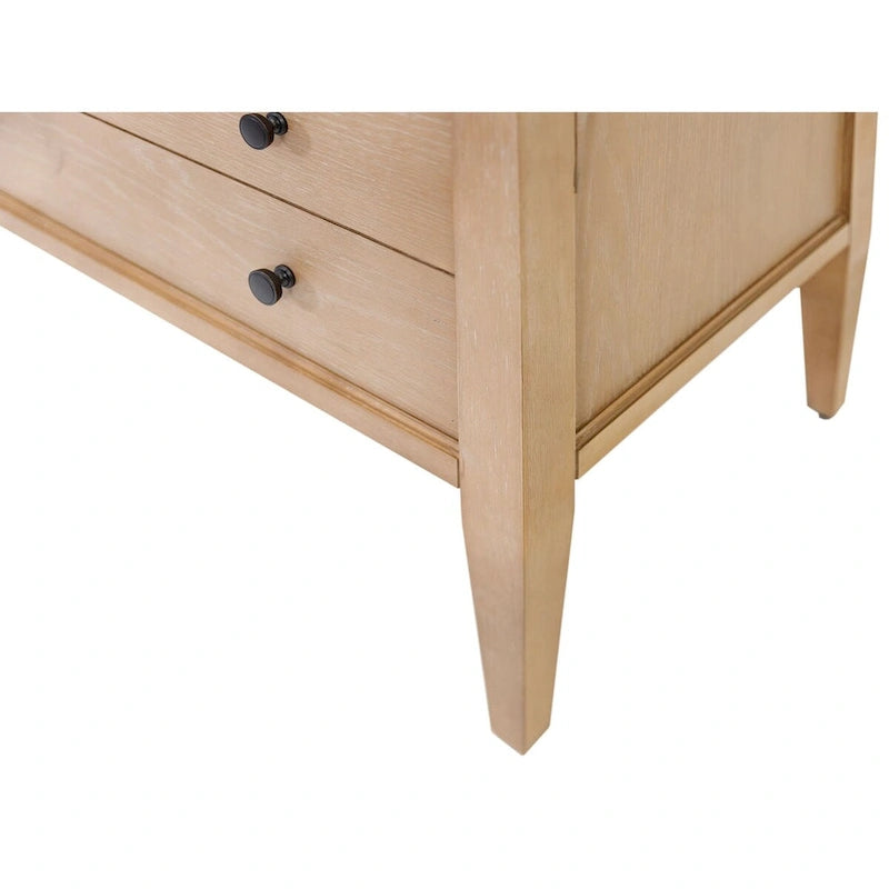 Modern Wood al File, Storage File Drawer, Office File Drawer, Fully Assembled, Light Brown