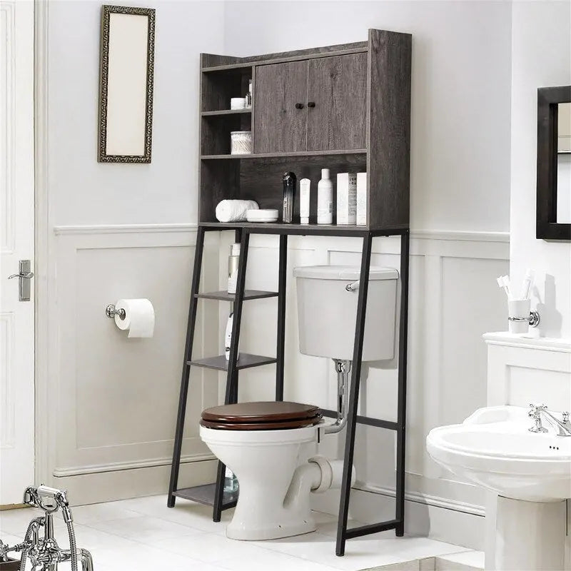 Over the Toilet Storage Cabinet - 11.81D x 31.5W x 61.4H