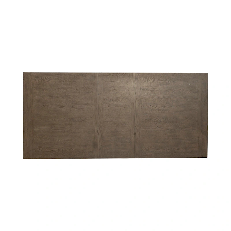 Americana Farmhouse Dusty Taupe Rectangular Table Set with Dining Chairs Various Options